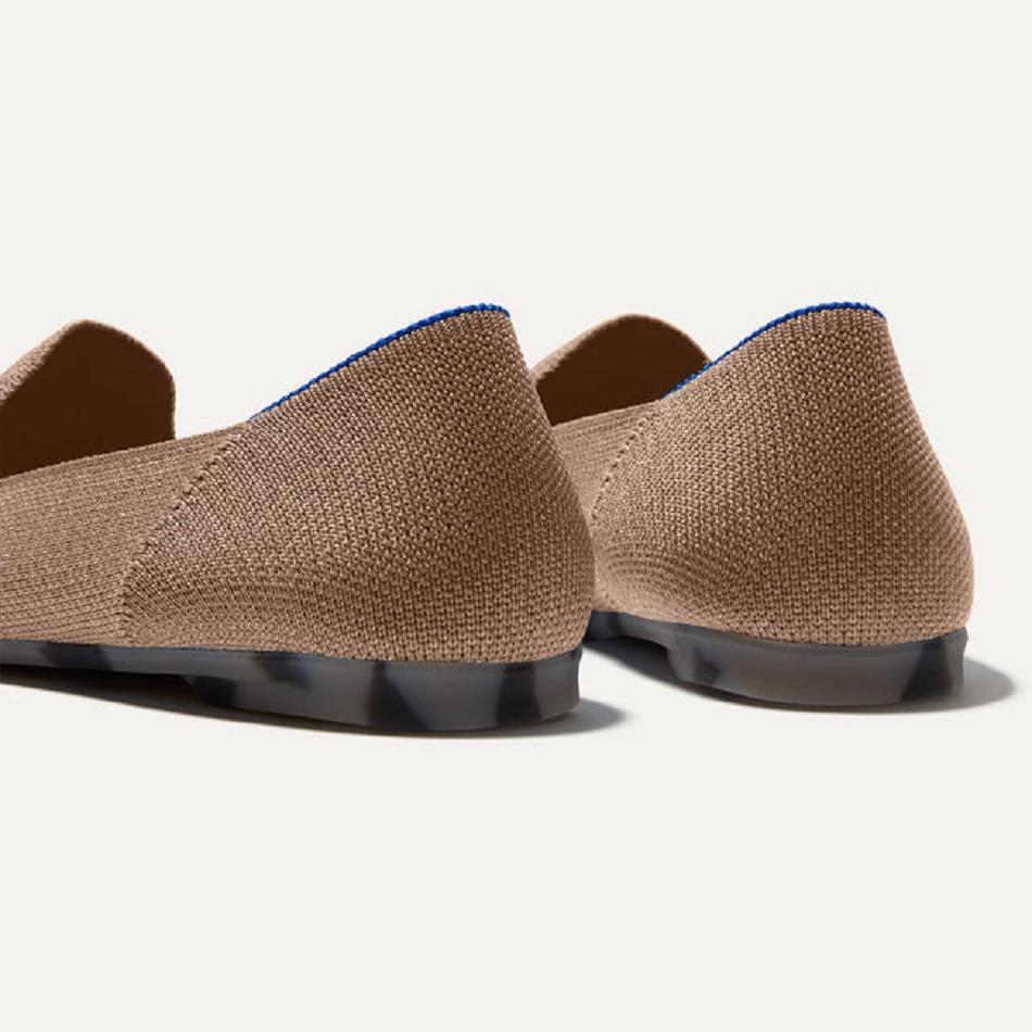 Rothy's The Almond Loafer Flache Schuhe Damen Beige | DENZX90461