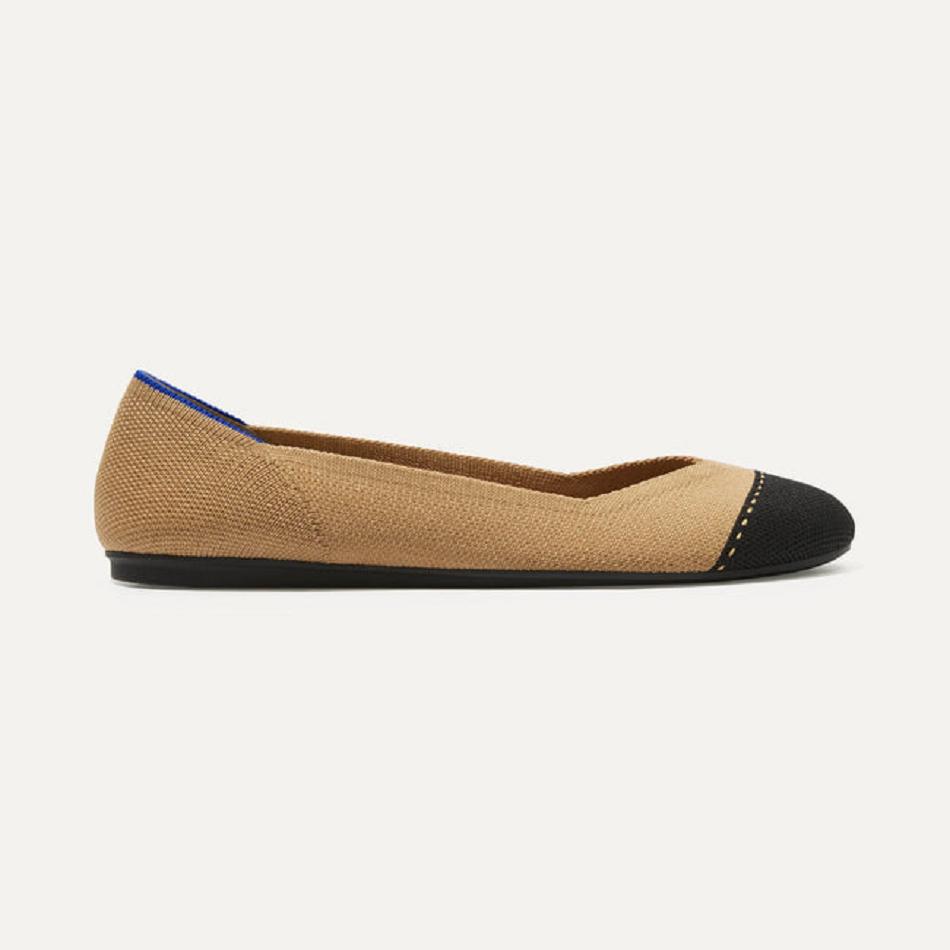 Rothy's The Flache Flache Schuhe Damen Braun | DEZPD87999