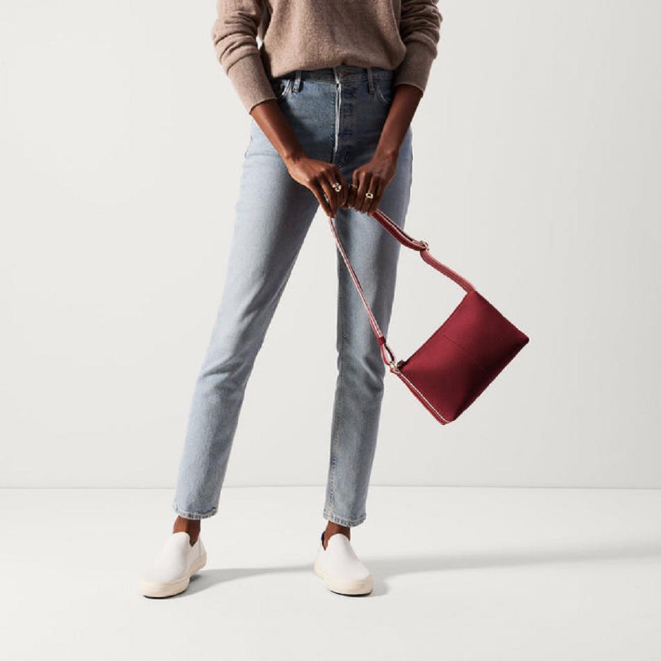 Rothy's The Lässige Crossbody crossbody taschen Damen Rot | DDEVO54394