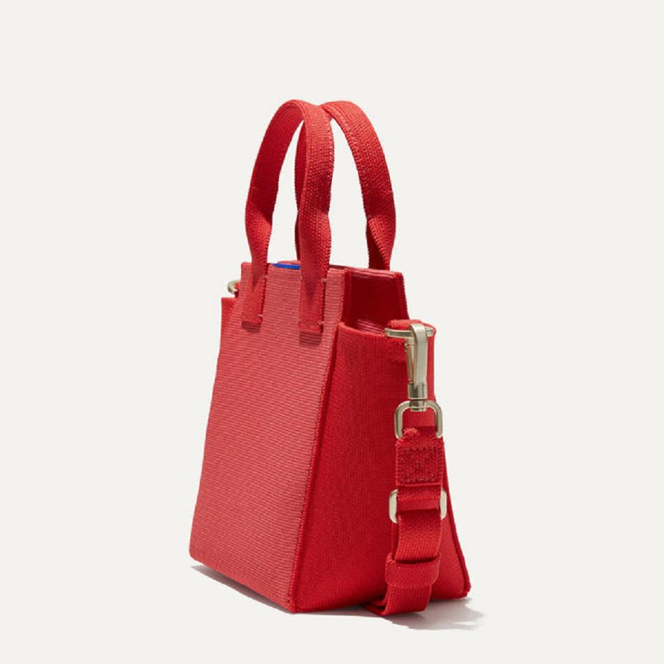 Rothy's The Mini Handbag crossbody taschen Damen Rot | DEEAH54616