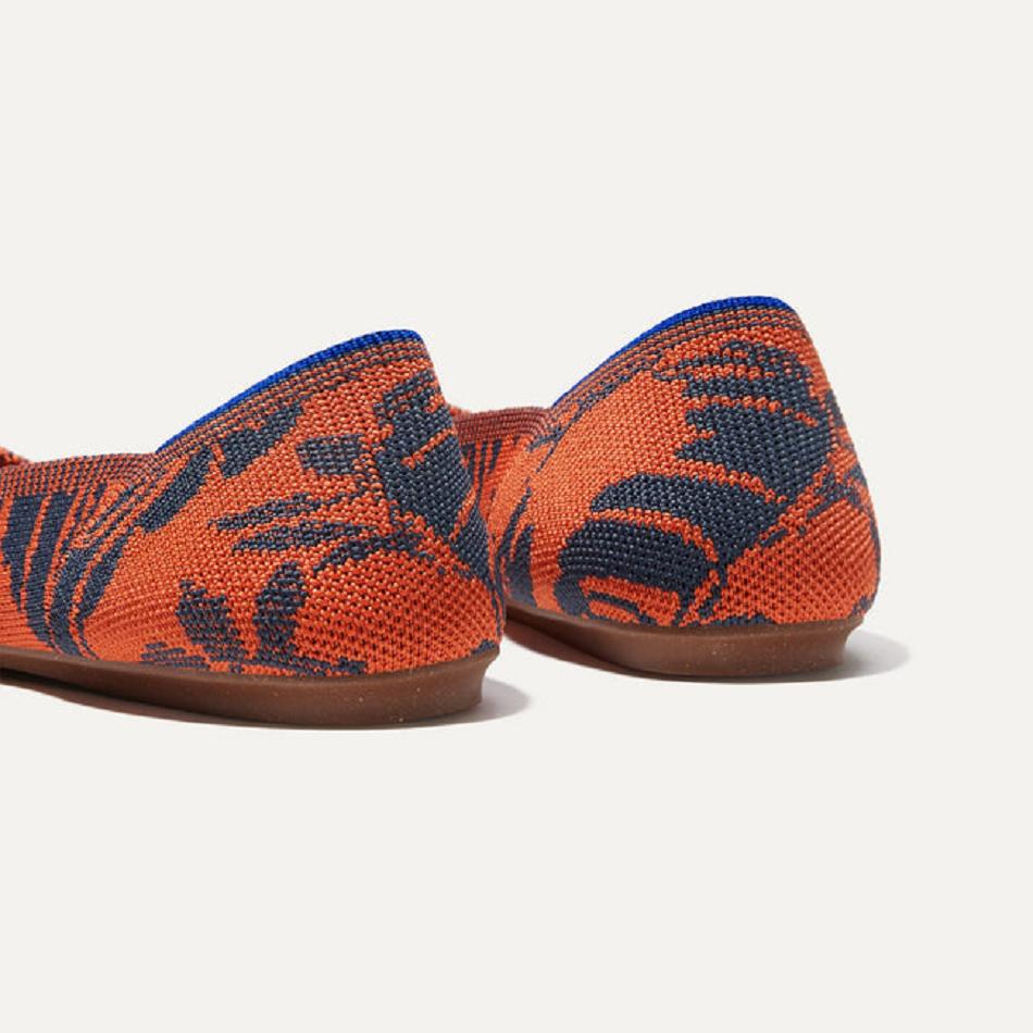 Rothy's The Point Flache Schuhe Damen Braun | FDEUI24737