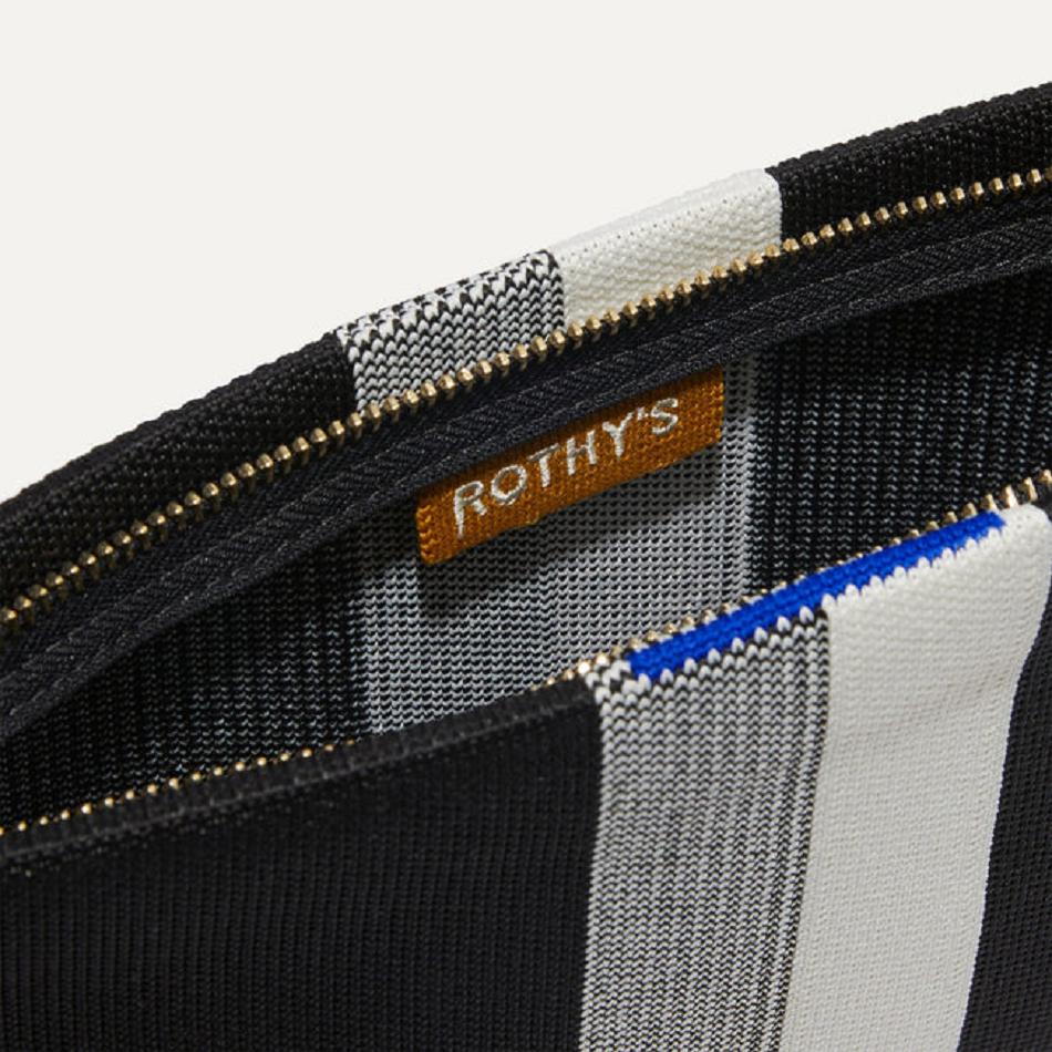Rothy's The Wristlet Geldbörse Damen Schwarz Weiß | DEXBR83372
