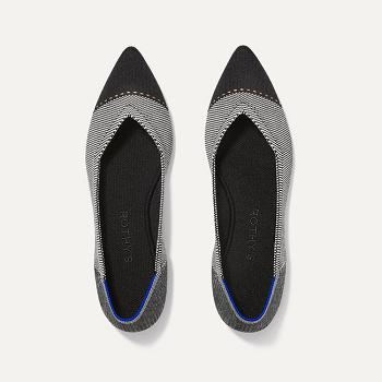 Rothy's The Point Flache Schuhe Damen Grau | DEXMI15346